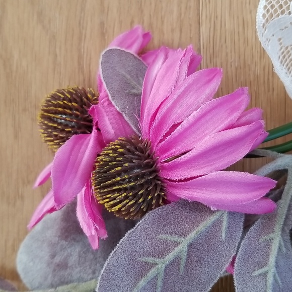 artificial flower girl bouquet - Picture 4 of 5